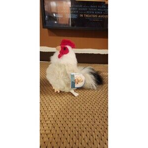 Vintage Kellytoy 1994 Rooster Chicken Plush 8.5" with Tags